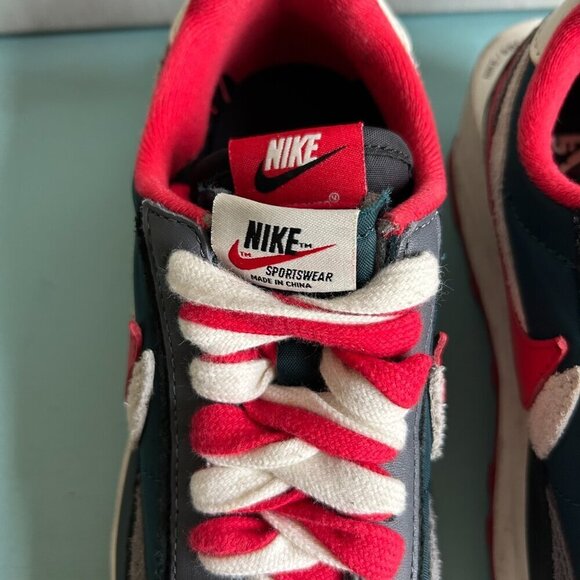 Nike LD Waffle Sacai Undercover Sneaker Midnight Spruce University Red Size 6 main image 13